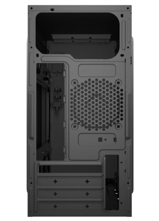 Корпус mATX 450w Foxline Forza FZ-019-SX450 (2*USB2.0,Audio,черный)