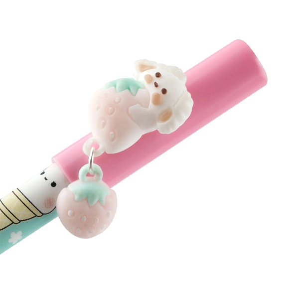 Ручка пиши-стирай MESHU "Friendsberry" гелевая, синяя, 0,5мм (MS_55631)