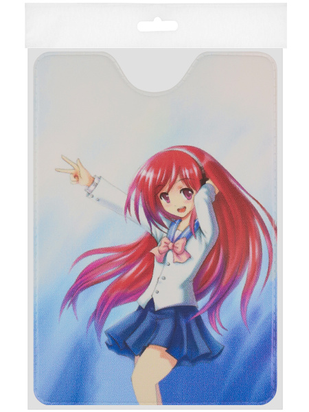 Обложка для проездного билета Миленд "Школьница" (ОП-1277)