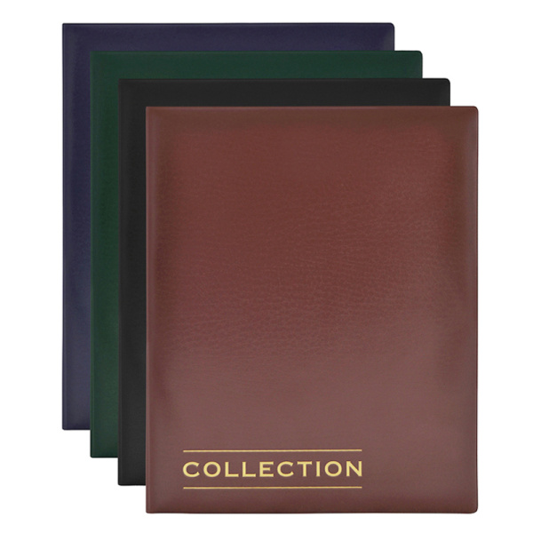 Альбом для монет OfficeSpace "Optima"  230*270, на кольцах, 10л., ПВХ (215466)