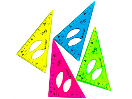Треугольник Alingar гнущийся, 14 см,  AL6115