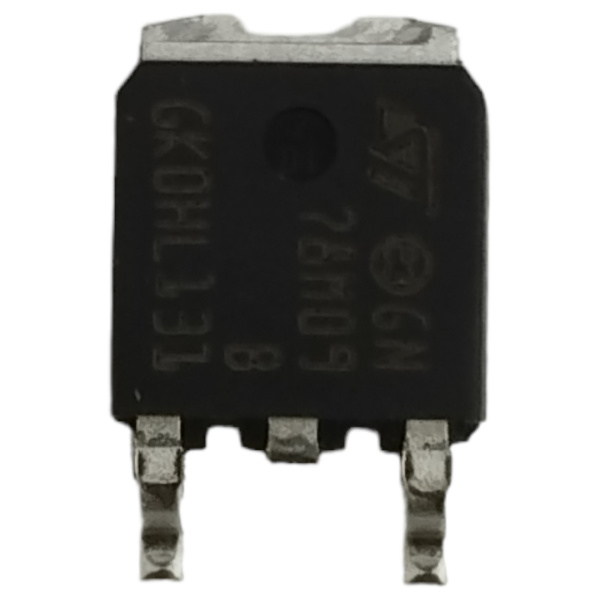 микросхема L78M09ABDT STM, линейный стабилизатор напряжения, +9В, 0.5А, TO252 DPak