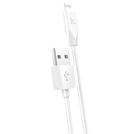 Кабель Lightning (m) - USB(m) HOCO X1, 2м, 2.4A, белый