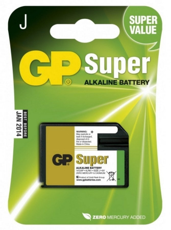 Батарейка GP Super 1412AP-2CR1 (4LR61) 1шт./6В