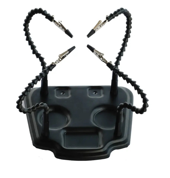 Держатель плат (третья рука) ZD-11M-1, 4 гибких зажима