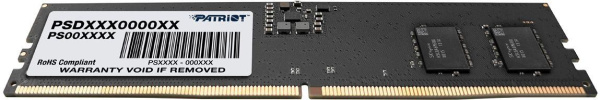 Память DDR5 16GB 5600MHz Patriot PSD516G560081 Signature RTL PC5-44800 CL46 DIMM 288-pin 1.1В single rank Ret