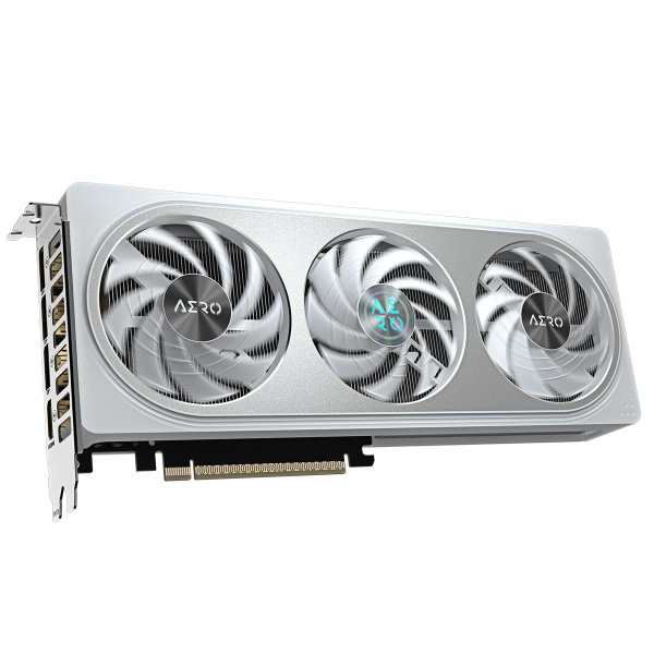 Видеокарта Gigabyte PCI-E 5.0 GV-N506TAERO OC-8GD 1.0 NVIDIA GeForce RTX 5060TI 8Gb 128bit GDDR7 2647/28000 Без Видеовыходов HDMIx1 DPx3 HDCP Ret