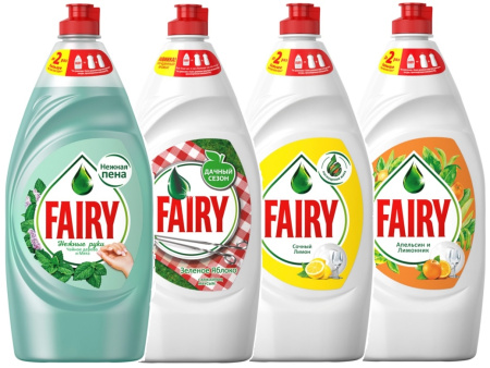 Средство для мытья посуды FAIRY, 900мл. ассорти Средство для мытья посуды FAIRY, 900мл. ассорти