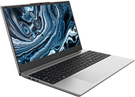 Ноутбук Digma Pro Breve Ryzen 5 7430U 16Gb SSD512Gb AMD Radeon Graphics 15.6" IPS FHD (1920x1080) Windows 11 Pro silver WiFi BT Cam 4500mAh (DN15R5-ADXW09)