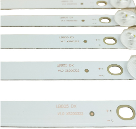 Подсветка матрицы 50" 4708-K50WDC-A2113N11 9шт, 5LED, 485, Philips 50PUT6000 Telefunken TF-LED50S51T