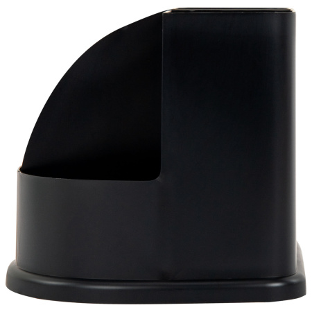 Подставка BRAUBERG "Ultra" 5 отделений, черная (238256)