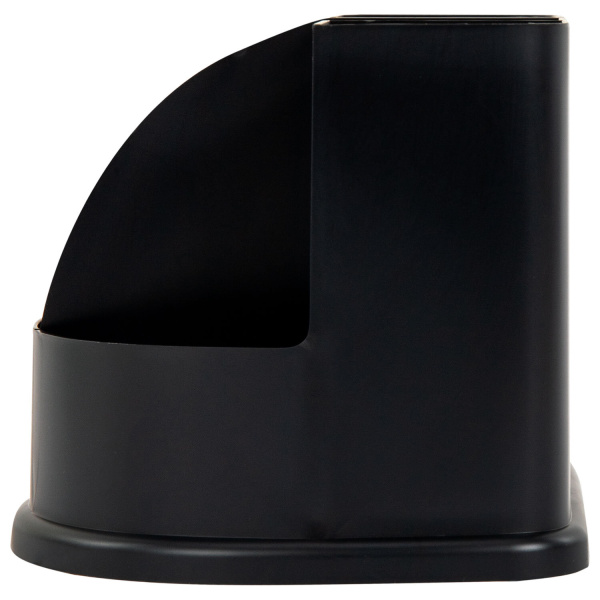 Подставка BRAUBERG "Ultra" 5 отделений, черная (238256)