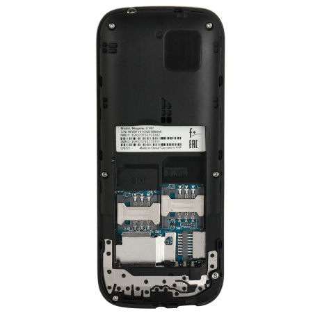 Сотовый F+ F197 Black 2sim/1.77"/160*128/microSD/Bt/600мАч/моноблок Сотовый F+ F197 Black 2sim/1.77"/160*128/microSD/Bt/600мАч/моноблок