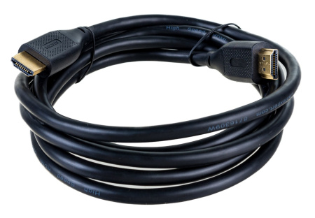 Кабель HDMI(m) - HDMI(m)  2.0м Cablexpert, v2.1, 8К, медь, позол.контакты, экран, черный (CC-HDMI8К-2M)