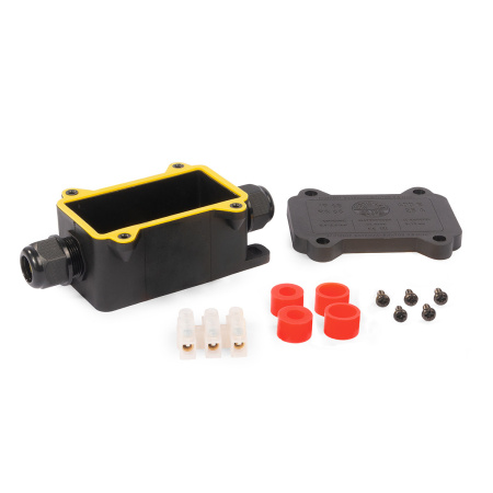 Коробка распределительная герметичная ОУ,  81.5*56.5, 2 мембранных ввода, IP68, Fortisflex MG Box S-2