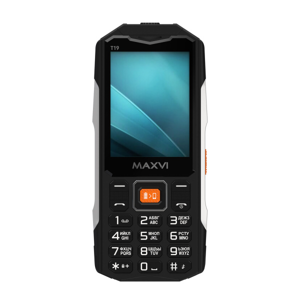Сотовый Maxvi T19 Black 2sim/2.8"/320*240/2000мАч/моноблок