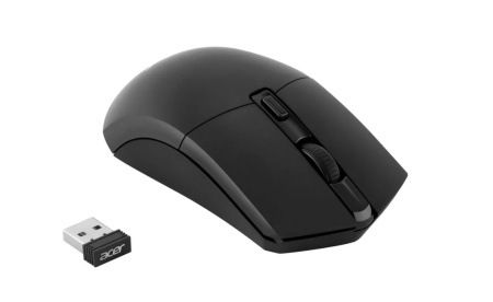 Беспроводной комплект Acer OKR120 радиус действия до 10м, черный (ZL.KBDEE.007)