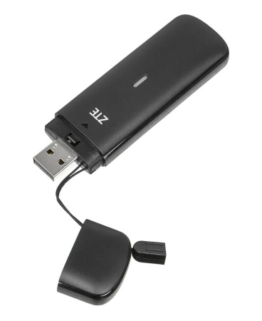 Модем ZTE MF833N 4G/3G черный
