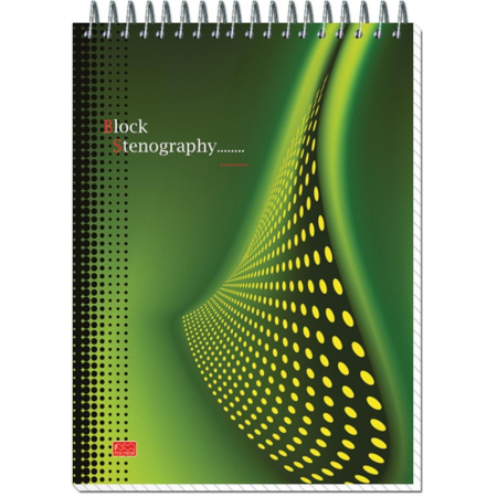 Блокнот А5 60л. Stenography спираль (6с10/14919)