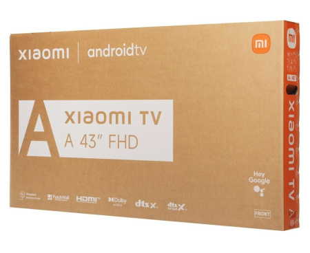 Телевизор 43" Xiaomi TV A 43 2026 (Direct LED, 4K UHD, 3840 x 2160, Android TV) (L43MB-AURU)