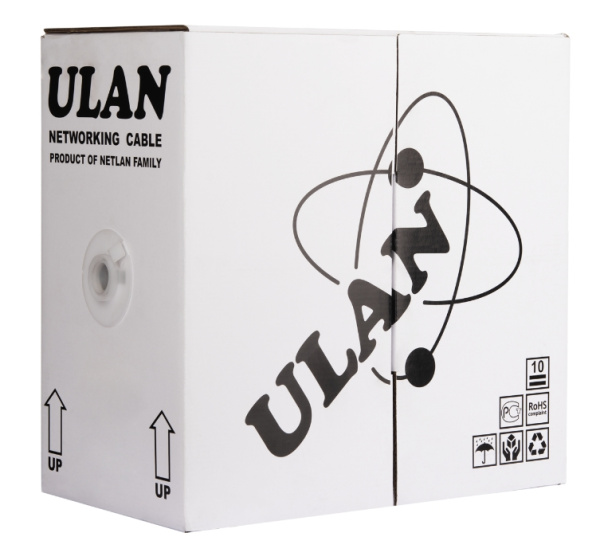 Кабель_витая_пара 305m Cu ULAN UTP 4_пары_кат_5E UEC-UU004-5E-PVC-GY C189