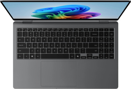 Ноутбук Samsung Galaxy Book 5 360 NP750 Core Ultra 5 226V 16Gb SSD512Gb Intel Arc 130V 15.6" AMOLED Touch FHD (1920x1080) Windows 11 Home English grey WiFi BT Cam (NP750QHA-LG1IN)