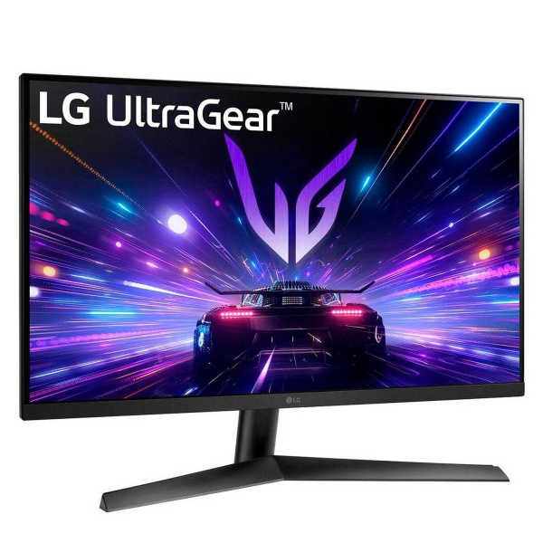 Монитор 27" LG 27GS60F-B  IPS, 1920x1080, 180Hz, 1ms, 300сd/m, 1000:1, HDR10 | HDMI(2.0), DP(1.4) | ExPSU, Vesa 100, Black