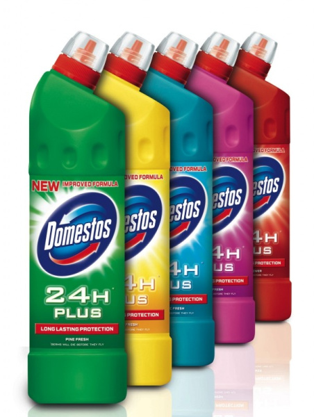 Чистящее дезинфицирующее средство DOMESTOS 1000  мл.