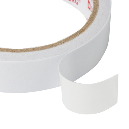 Клейкая лента двухсторонняя 19мм.*10м. BRAUBERG на бумажной основе (227268)