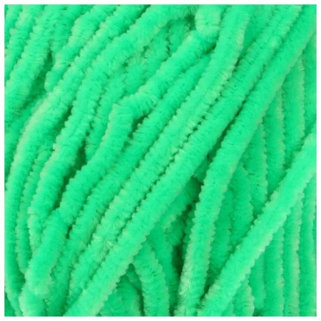 Пряжа ADELIA "DOLLY VELOUR" 100% микрополиэстер 1 шт. х 100г 93 м ± 6 м №43 салатовый