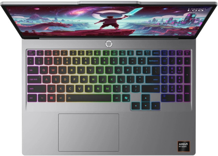 Ноутбук Lenovo LOQ 15AHP11 Ryzen 7 250 16Gb SSD512Gb NVIDIA GeForce RTX5050 8Gb 15.3" IPS WUXGA (1920x1200) без ОС grey WiFi BT Cam (83TN003FPS)