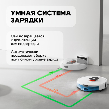 Робот-пылесос Roidmi Bad Pack Robot Vacuum and Mop Cleaner EVE ROOK S