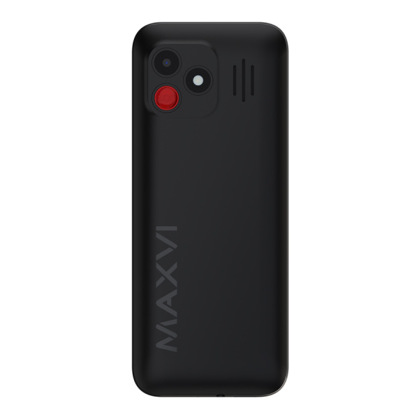 Сотовый Maxvi B33 Black 2sim/3.36"/320*240/microSD/0.3МП/Bt/3000мАч/моноблок