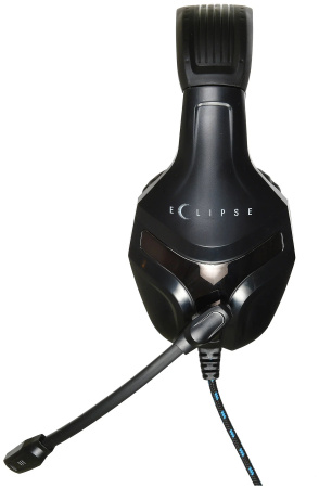 Игровая гарнитура Оклик HS-L370G ECLIPSE полноразмерные, кабель 1.9м, Black