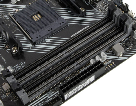 Мат.плата SocAM4 AMD B550 Asus PRIME B550-PLUS (ATX,4DDR4,ECC/non-ECC,2M.2,2PCI-16,3PCI-E,DP,HDMI)