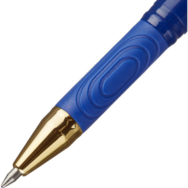 Ручка гелевая Unimax Top Tek Gel stick Gold DC 0,5мм., синяя (722481)