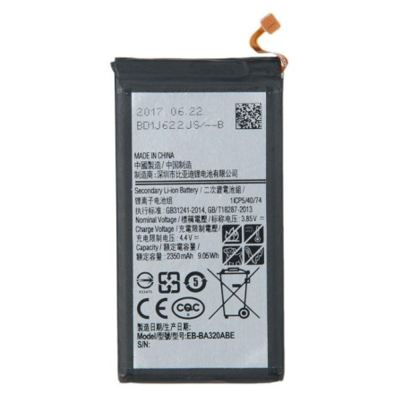 АКБ (аккумулятор) Samsung EB-BA320ABE ( A320F ) 3.85V 2350mAh