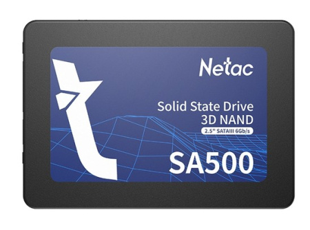 SSD-накопитель 240Гб Netac SA500 [NT01SA500-240-S3X](3D NAND, 520/450 Мб/с)