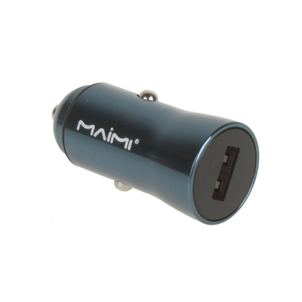 Автомобильное_З\У - USB 66W MAIMI CC118, синий металл