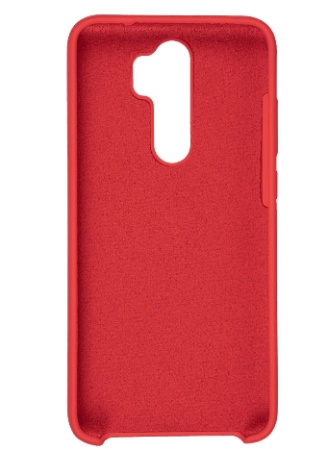 Чехол силиконовый для Xiaomi Redmi Note 8 pro Silicone case красный