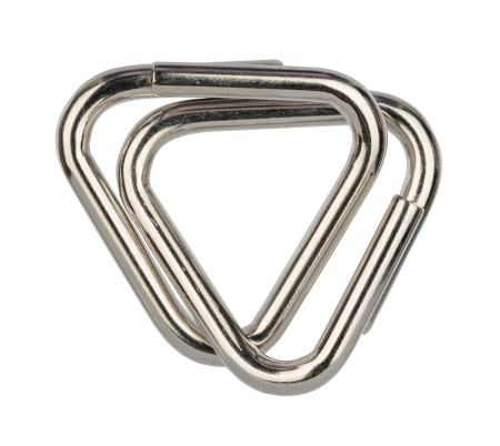 Головоломка металлическая "DELFBRICK" DLM-11 1 шт "Треугольники" 2 элемент.