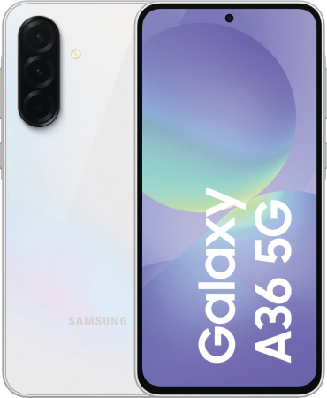 Смартфон Samsung Galaxy A36 SM-A366 8Гб 256Гб Серый 6.7", AMOLED, 2340*1080, 4*2.4+4*1.8ГГц, 50+8+5Мп, 12Мп, 5G, NFC, 5000мАч, And 15