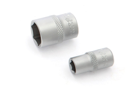 Набор головок шестигранных с трещоткой 1/4", 11 предметов, Дело техники 600711