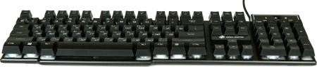 Игровая клавиатура USB Dialog Gan-Kata KGK-15U мембранная, подсветка, Black
