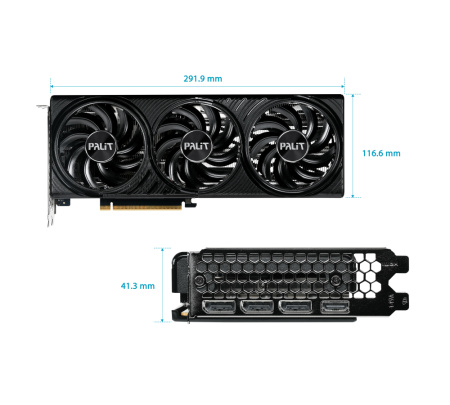 Видеокарта GeForce RTX5060 Palit 8Гб Infinity 3 OC GDDR7,128bit,HDMI,3DP (NE75060T19P1-GB2063S) ret