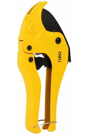 Труборез для пластиковых труб dmax42мм, храповый механизм, Deli DL350042