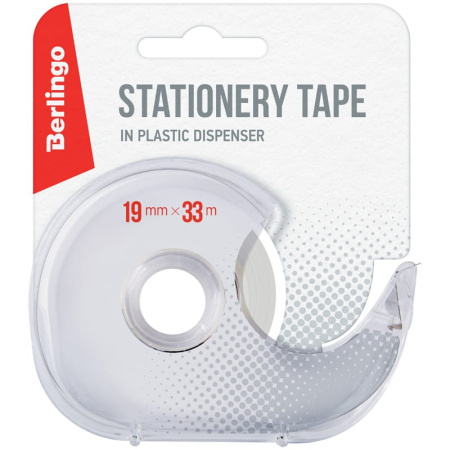 Скотч 19мм.*33м. BERLINGO в диспенсере (Fsk_19331)