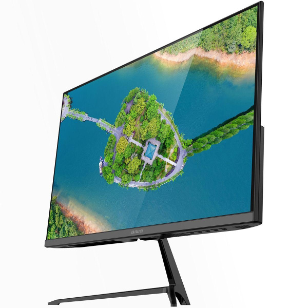 Монитор 23.8" AIWA MD2410  IPS, 1920x1080, 180Hz, 1ms, 300сd/m, 1000:1, HDR | 2xHDMI(2.0), DP(1.2) | ExPSU, Speakers, Vesa 75, Black