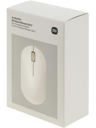 Мышь беспроводная Xiaomi Wireless Mouse Lite 2 White (BHR8915GL)