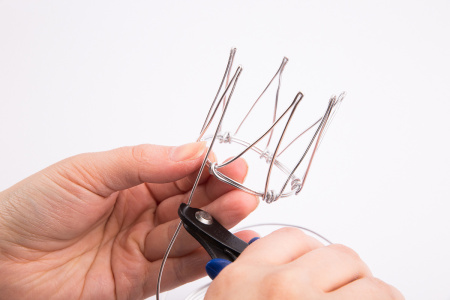 Проволока для плетения алюминий "Промысел" MM-002 d 1 мм 10 м ± 0.5 м №24 небесный